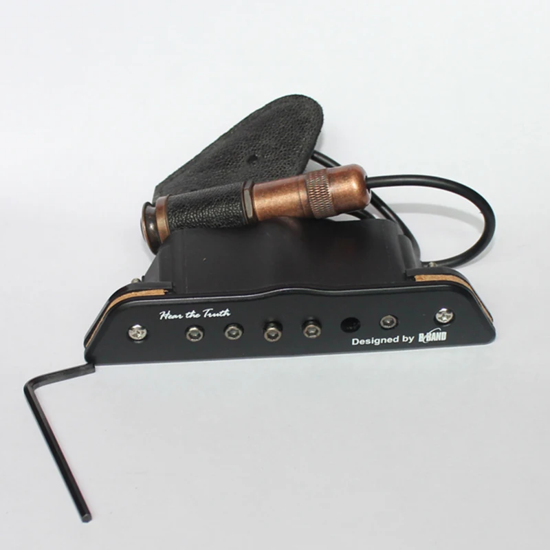 Оригинальный черный B BAND M1 звукосниматель акустической гитары|guitar soundhole pickup|soundhole