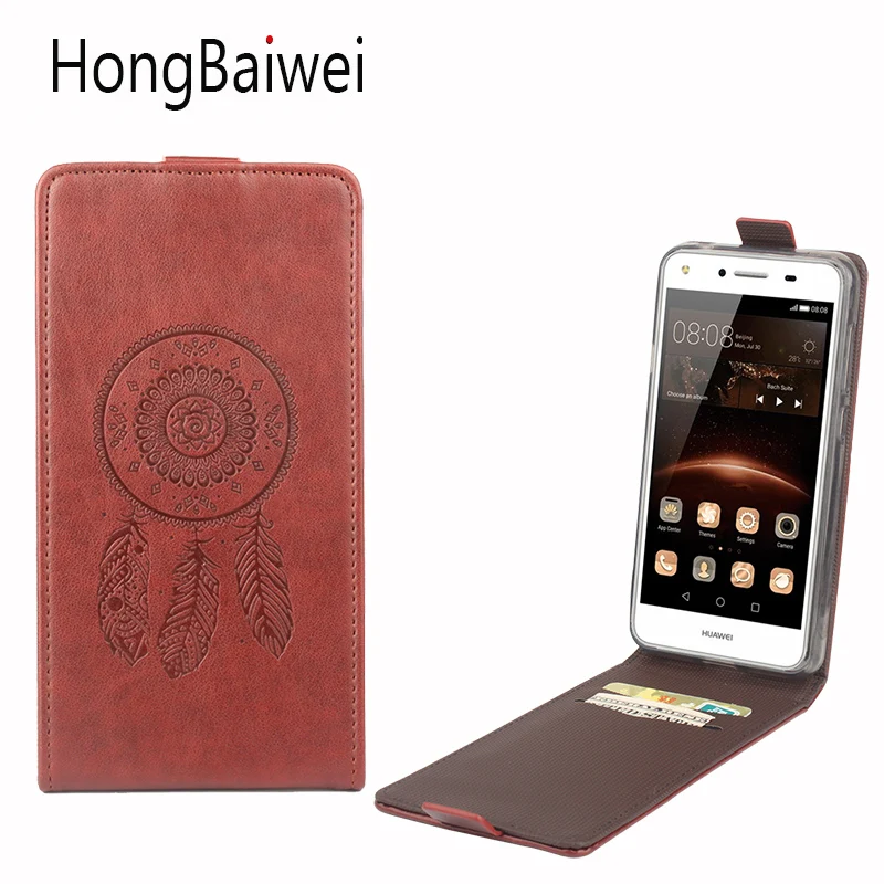 Leather Flip Cover Wallet Case for Huawei P10 lite P8 2017 Y6 Pro 5A LYO L21 Play 5C Y5 II 4C P9 Bag | Мобильные телефоны и