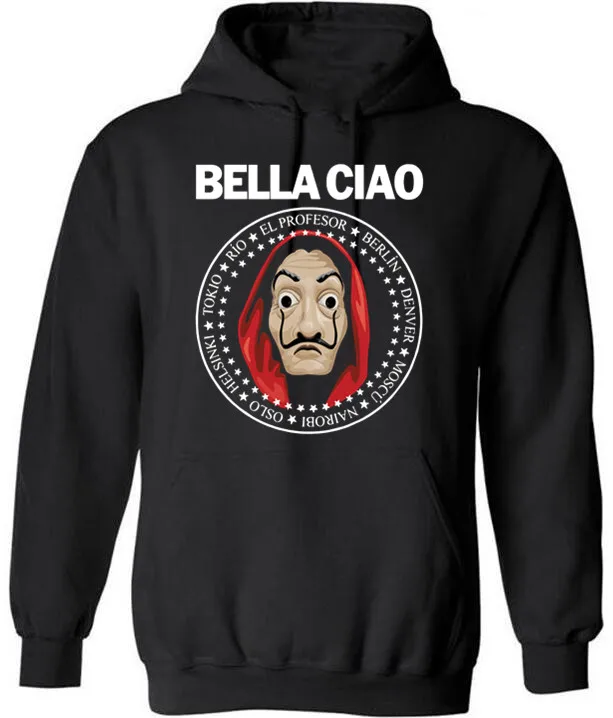 

Nice Hello Funny La Casa De Papel hoodies Money Heist Tees TV Series