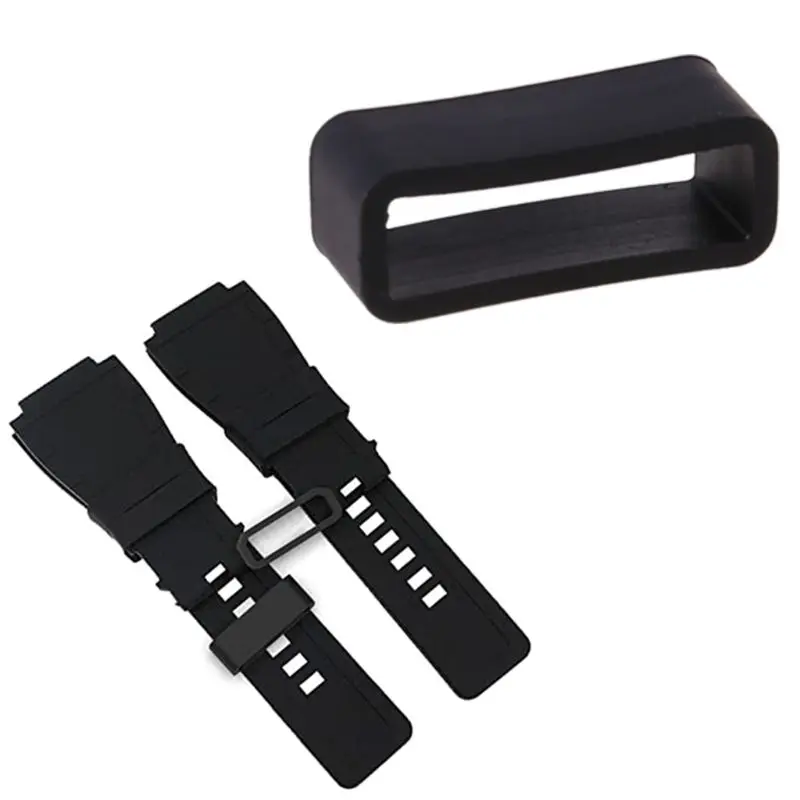 Universal 18mm Belt Loop Silicone Buckle Fastener Ring Connector