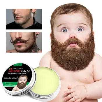 

SugarBearHair Natural Organic Men Beard Balm Moisturizing Smoothing Moustache Wax for Dashing Gentlemen Cosmetic