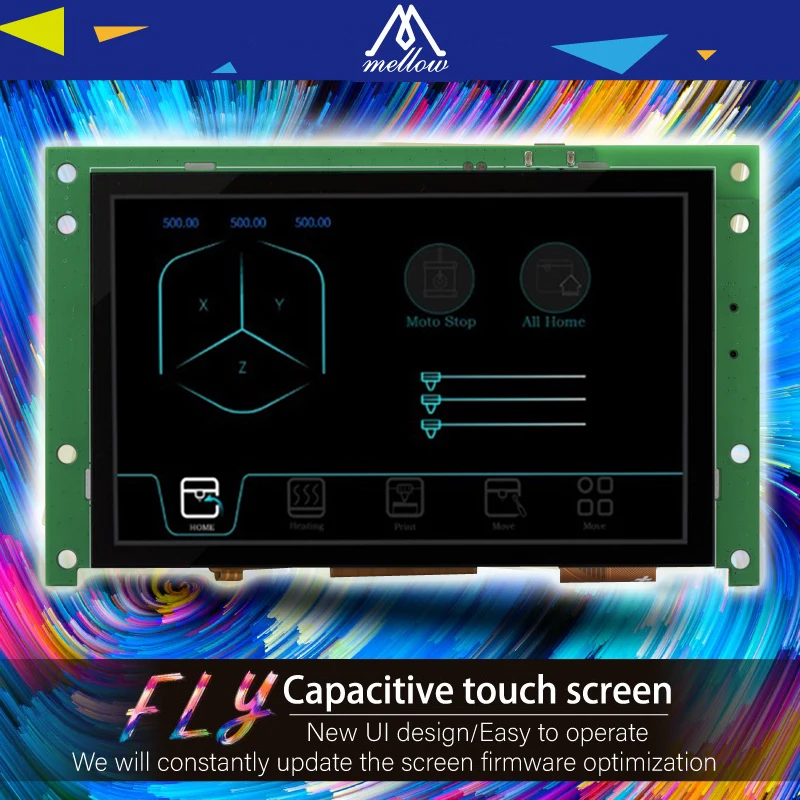 Mellow 4.3 FLY Marlin Wifi Beta Touch Screen 2M/S For Control Board Ender 3 CR10 5 | Компьютеры и офис