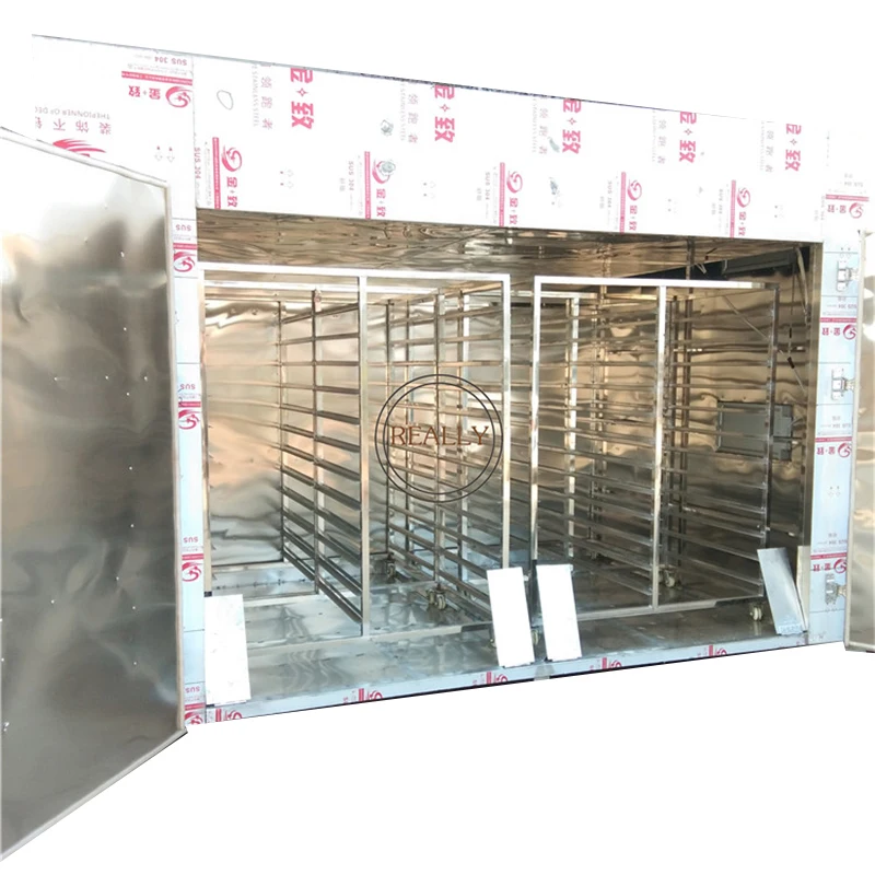 

stainless steel 192 trays vegetable drying machine ginger tea fruit mango dryer with intelligent control system