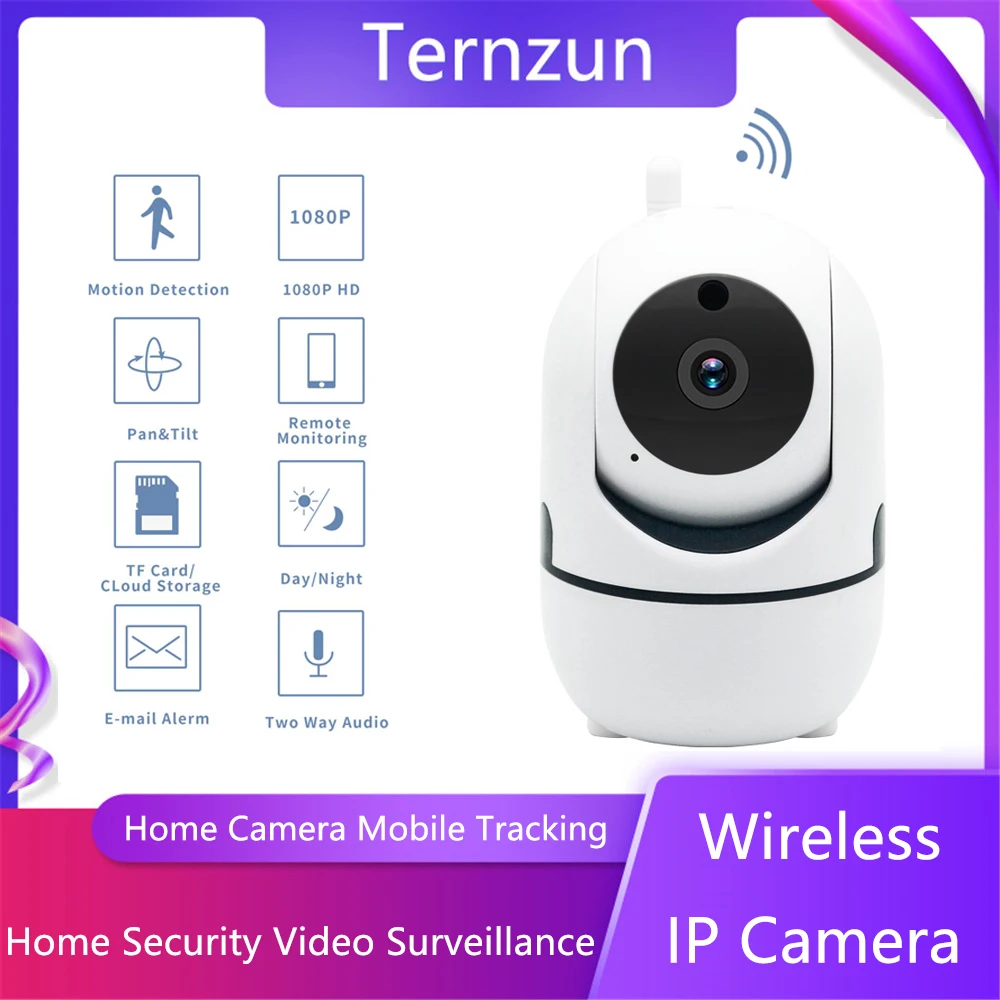 720/1080P HD Беспроводной IP Камера интеллектуальных домашних Wi Fi безопасности видео