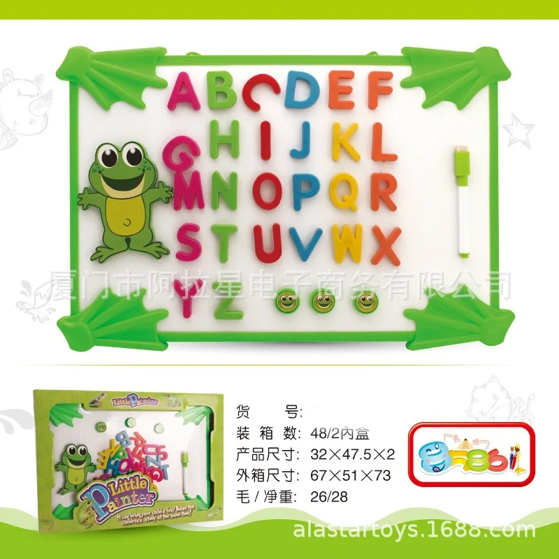 

Children Whiteboard Magnetic English Lettered Household Blackboard Teaching Practice Writing Board CHILDREN'S Baby Early Educati