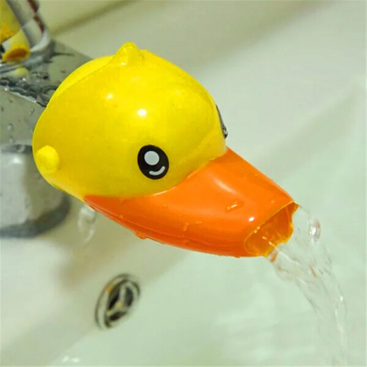 Kid Faucet Extender Sink cute Animals design Baby Tubs Kids Hand Washing Bathroom Sink Handle Extension Toddler