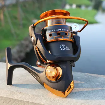 

Fishing Reel All Metal Spool Spinning Reel Drag Stainless Steel Handle Line Spool Saltwater Fishing Accessories