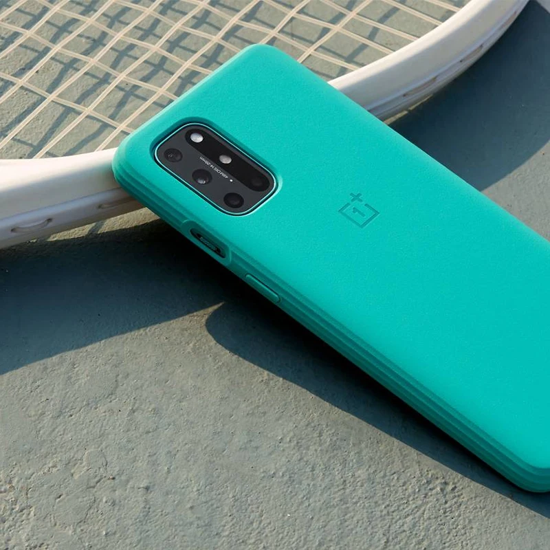 Yoedge Custodia Per OnePlus 8T 5G – Effetto Marmo Cristallo Glitter Retro Rigido + Cornice TPU Morbida – Blu