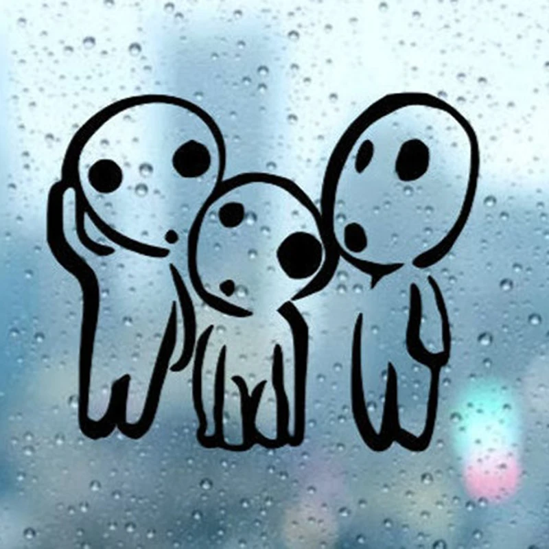 

Jptz15cm-15cm silver Kodak tree martyr, vinyl car body modeling accessories. Window Bumper personalized decoration JP