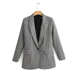 OMIKRON новый женский пиджак в деловом стиле женская элегантная куртка с длинными рукавами женский пиджак в офисном стиле Формальные Костюмы