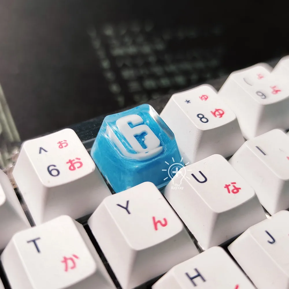 Игра под заказ для механической клавиатуры Keycap ink прозрачная