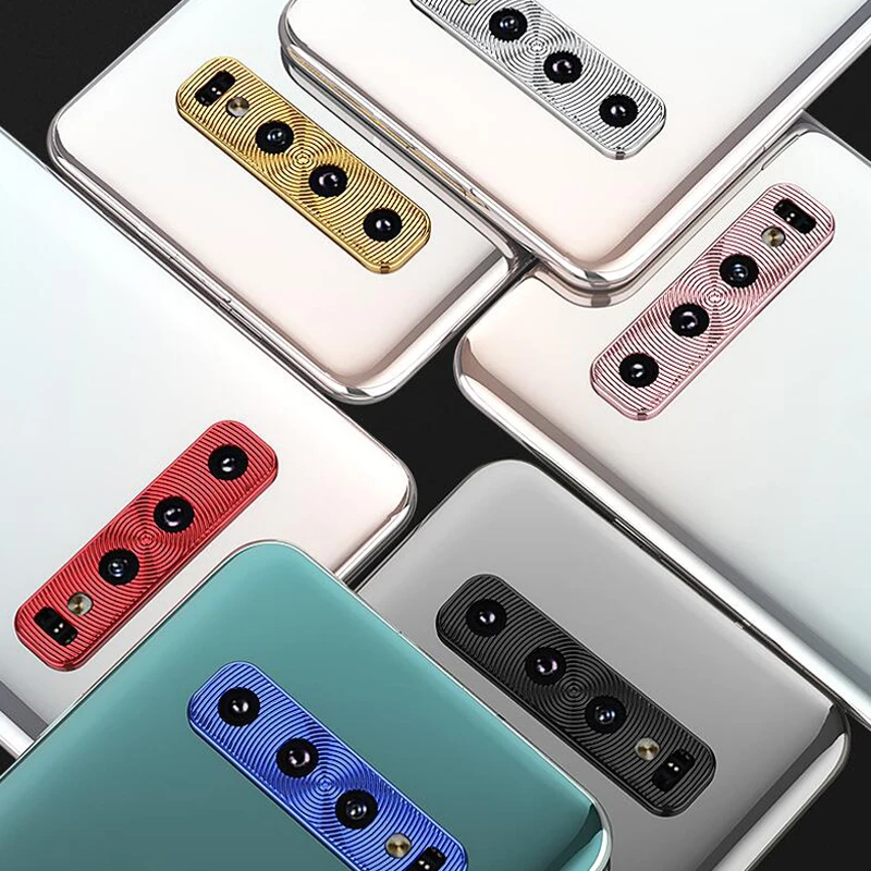 Metal Camera Protector For Coque Samsung Galaxy S10 Plus Camera Lens