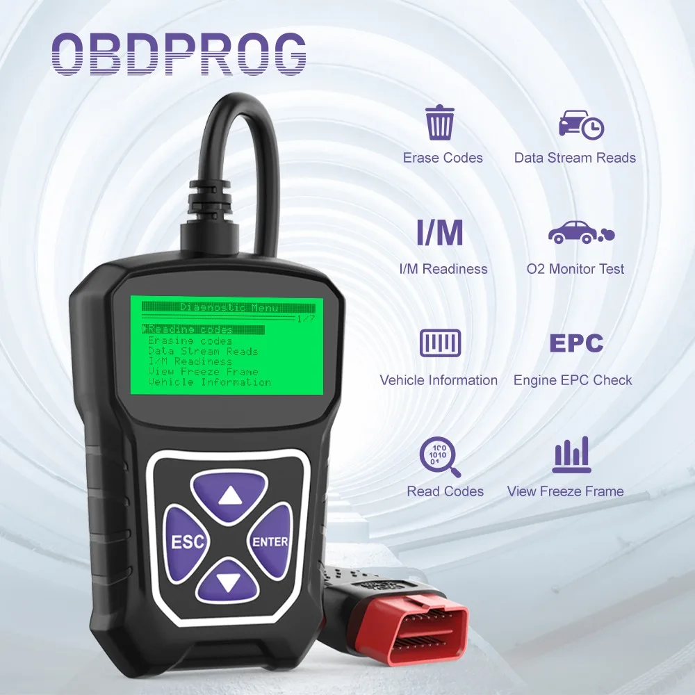 Диагностический сканер Ancel AS100 OBD2 PK ELM327 V1.5 |