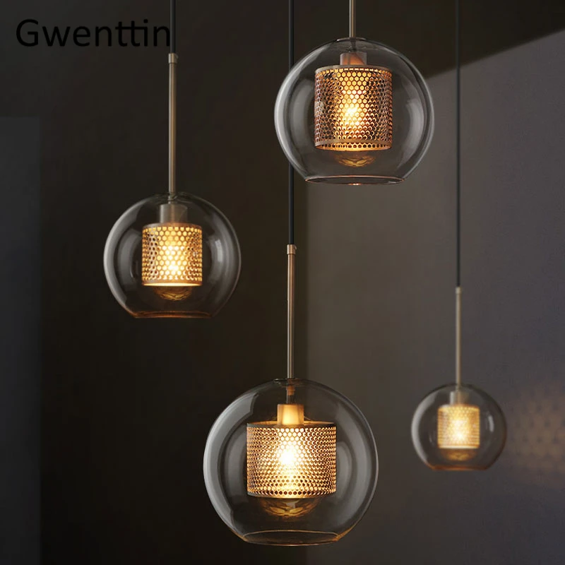 nordic glass pendant light