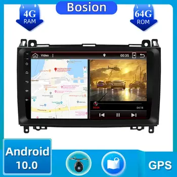 

DSP For Mercedes Benz B200 Android 10.0 Car Multimedia Player Radio Stereo Audio Wifi BT DAB SWC Camera Canbus Map 4GB+64GB