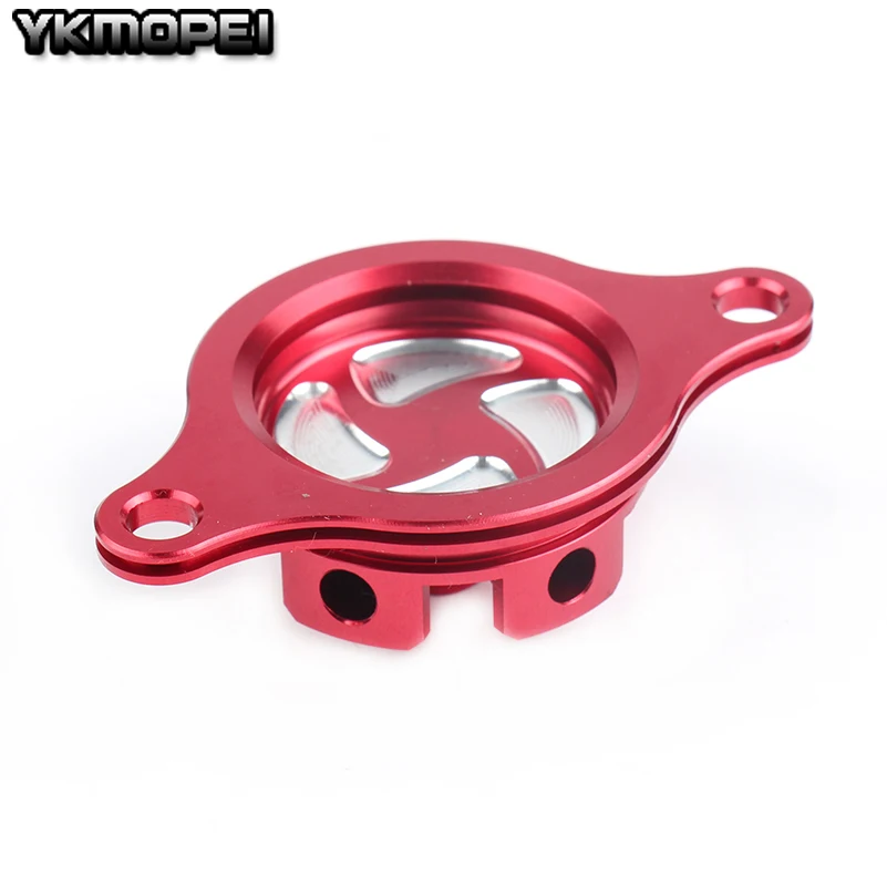 CNC масляный фильтр очиститель Крышка ДЛЯ CRF 450R CRF450R 09-16 внедорожный мотоцикл
