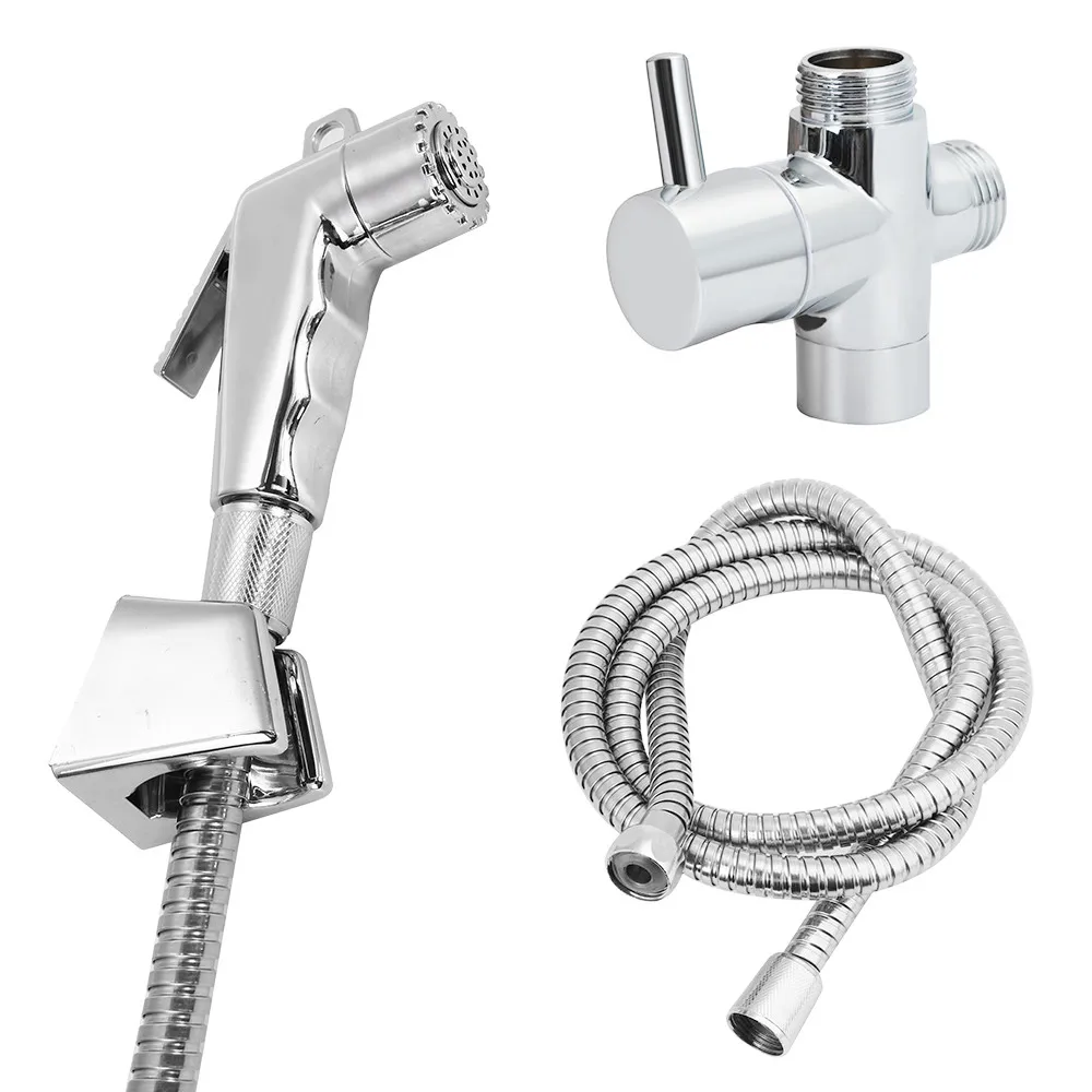 Hand Held Shower Bathroom Toilet Stainless Steel Head Spray Shower