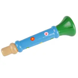 Деревянный Маленький Рог детские развивающие игрушки деревянные музыкальные инструменты подарок