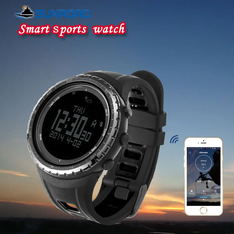 

Smart Bluetooth 4.0 Sport Wrist Watch Pedometer For Android Phone iPhone
