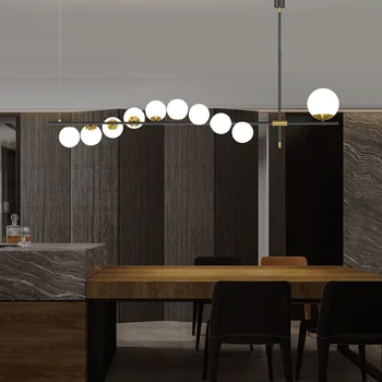 

New design patent Glass Ball LED Pendant Lights For Restaurant Dining Room living /bedroom home indoor lighting