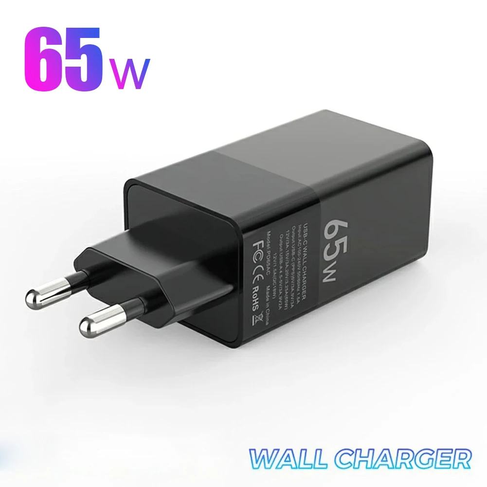 240W GaN Charger 8-Port 18/30/100W USB C Wall PD Power Adapter US