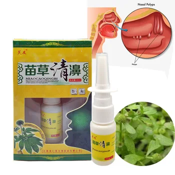 

20ml/pc Nasal Spray Chronic Rhinitis Sinusitis Spray Chinese Traditional Medical Herb Spray Rhinitis Treatment Nose Care Patches