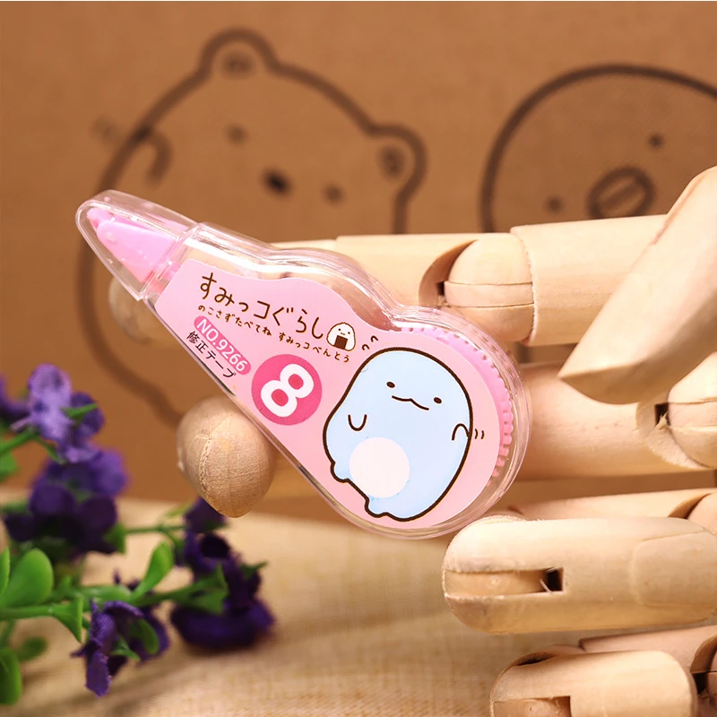 Correction Tape 4Pcs/Set Kawaii Sumikko Gurashi White Out Corrector Correction Tape Promotional Gift Stationery School Office Supply Gifts