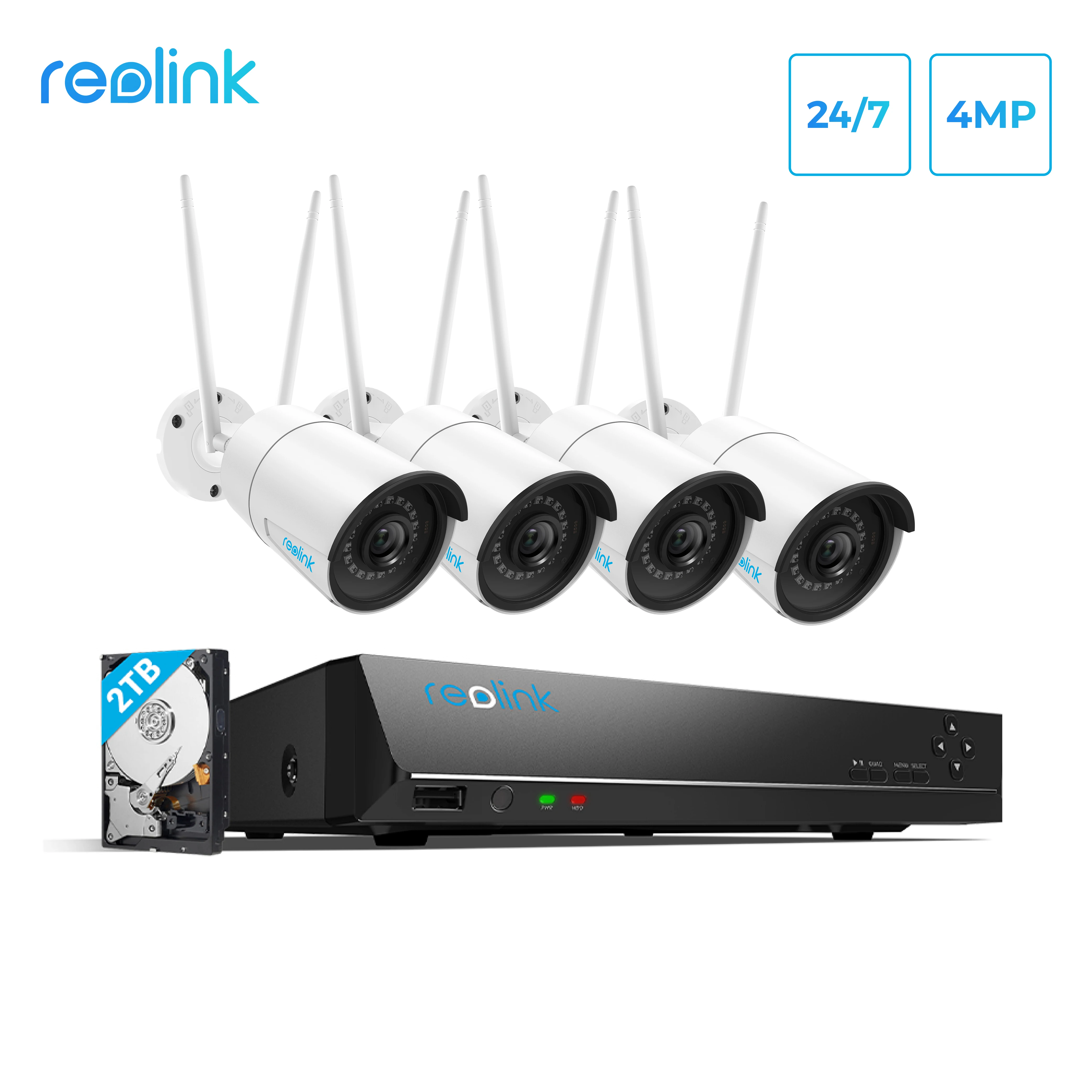 Reolink NVR 8ch 5MP PoE ТОЛЬКО для видеокамер монитор видеонаблюдения RLN8 410|hdd 2tb|hdd nvrhdd camera |
