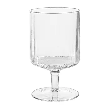 

Free Shipping 4PCS Ripple Wine Glass Goblet Cocktail Glasses Juice Glass Set of 4