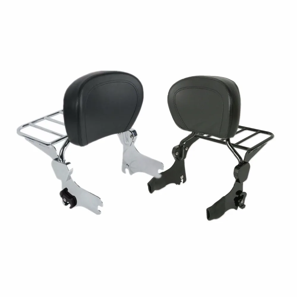 Мотоциклетная съемная спинка Sissybar и багажная стойка для Harley Touring Road King Electra Glide модель Road Street Glide 1994-2008