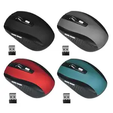 VODOOL 2,4 ГГц Беспроводная оптическая мышь 2000 dpi 6 кнопок игровая мышь Mause с usb-приемником для ПК, ноутбука, игр для дома и офиса