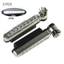 Комплектующие ветрового передние фары автомобиля с вращения вентилятора для Противотуманные фары Дневные Фары Предупреждение 8x светодиоды DTT88