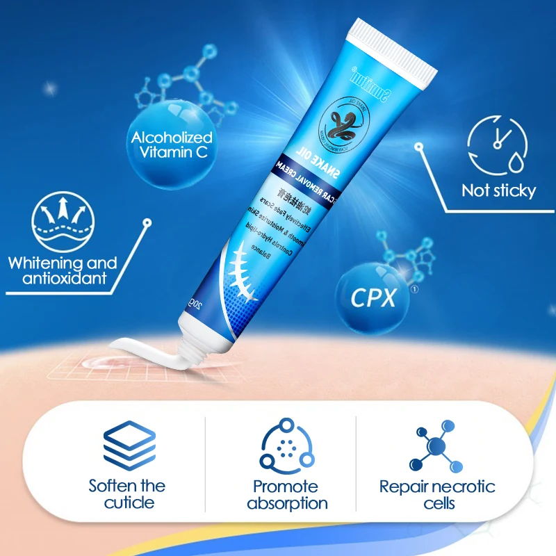 Old Scar Removal Eraser Cream Remove Burns Cuts Powerful Stretch Marks Skin Surgical Scar Repair Ointment P1177 2pcs 20g
