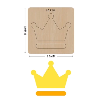 

Logo knife mold mold wood die-cutting die, model L0528, suitable for common die-cutting machines on the market