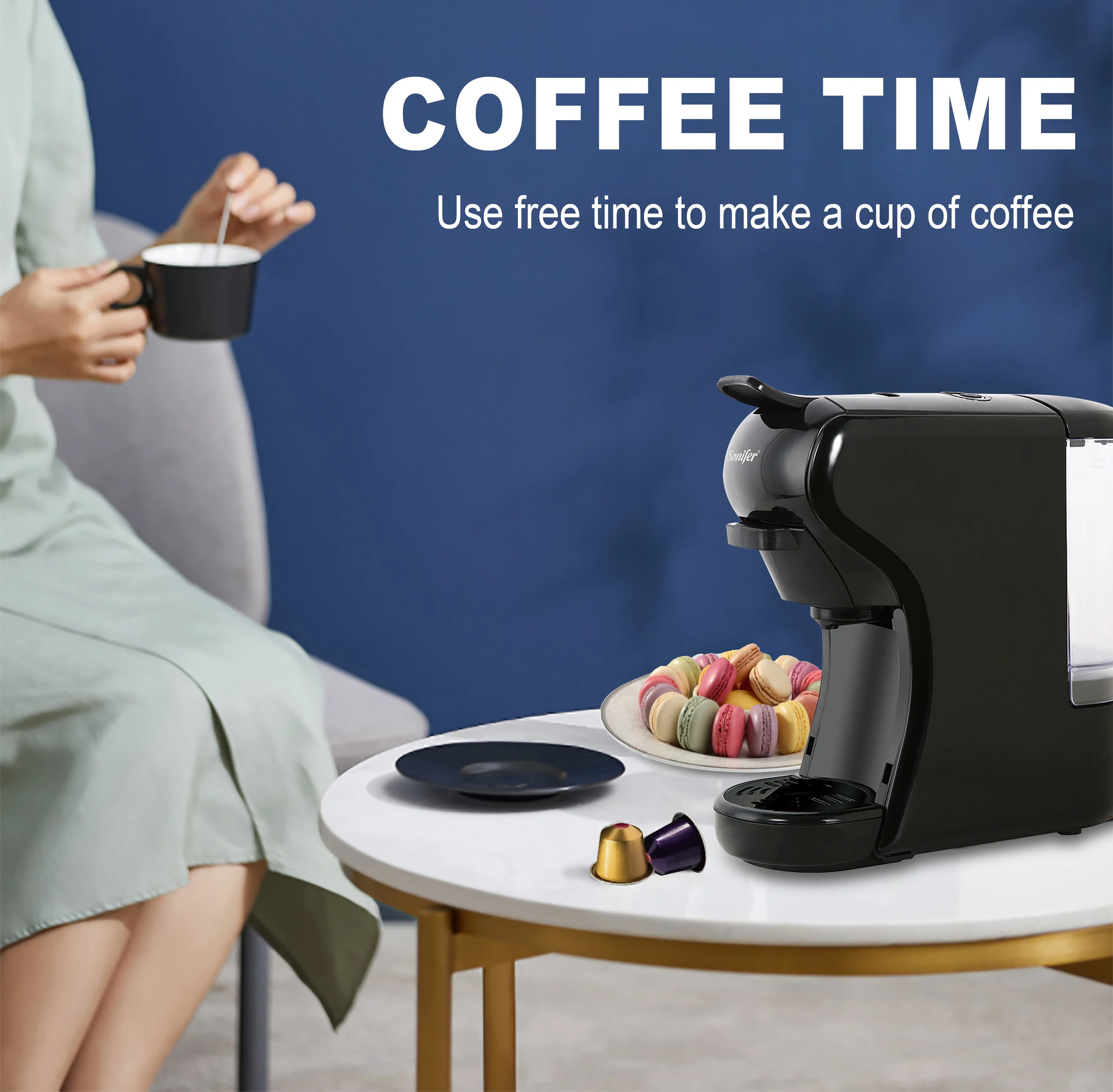 Expresso Coffee Machine Capsule Espresso Machine Coffee Maker Dolce