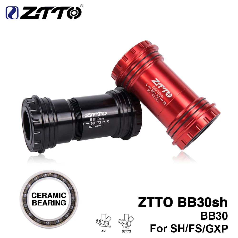 ZTTO BB30sh BB30 GXP 22 адаптер пресс подходит для велосипеда нижние кронштейны ось горных
