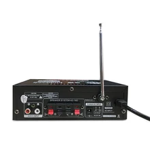 600 Вт аудио усилитель мощности с американской вилкой для домашнего кинотеатра/автомобиля 2CH Мини HIFI Bluetooth цифровой аудио усилитель