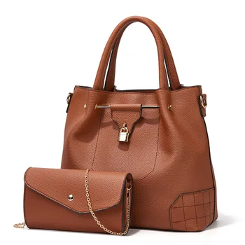

Women's bag 2020 new women's bag straddle bag Korean version of mother's bag litchi grain women's shoulder bag
