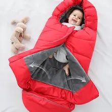 Новорожденный ребенок спальный сумка на ногу зимние ветрозащитные утепленные детские анти-ногами коляска спальный гнездо
