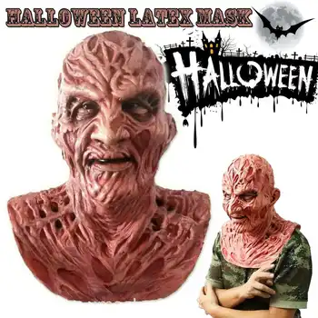

Killers Jason Mask For The Halloween Party Costume Freddy Krueger Horror Movies Scary Latex Mask Halloween Carnival Cosplay Prop