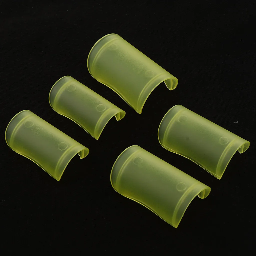 5 Pieces Dimo Protector Protective Cover for Chinese Dizi Bamboo Flute Replacement Parts