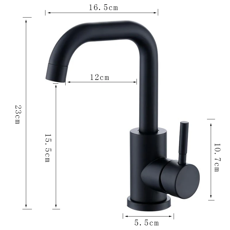 304 Stainless Steel Bathroom Faucet Basin Faucet Hot Cold Water Crane Basin Free Rotatble Spout Taps Black/White/N basin faucet,bathroom faucet,stainless steel faucet