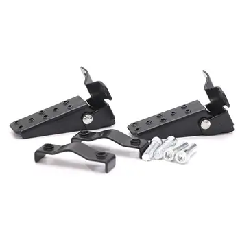 

Hot New 1Pair Black Steel Motorcycle Bike Parts Frame Foot Pegs Pedals Folding 25mm-30mm