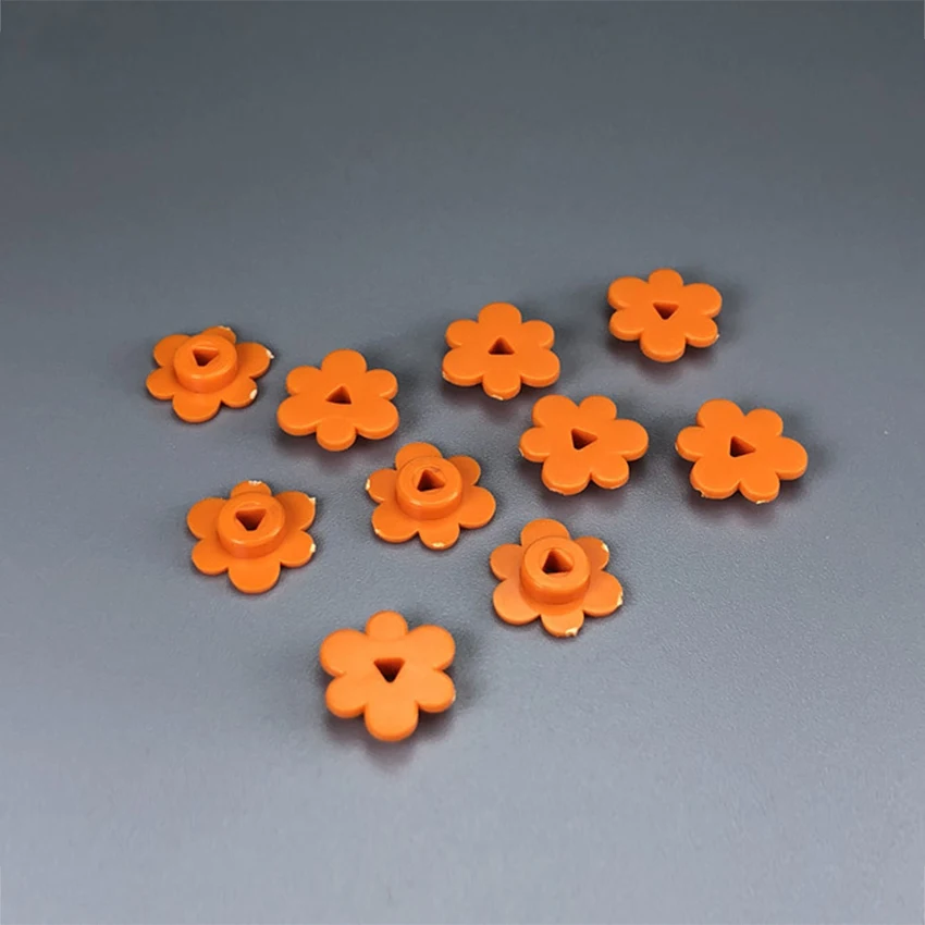 50Pcsset Legoings City Garden Plants Flowers And Plants Accessories Flowers Petals MOC Brick Building Blocks Kids DIY Toys Gift (10)