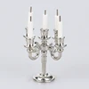 1Set Dollhouse Miniature Candles and Candlestick Cake Candle Holders Toppers For Doll House Decoration Accessories Kids Toys 5