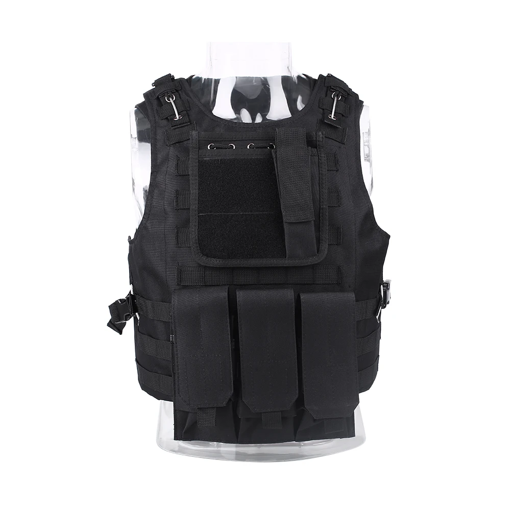 3Color Oxford Cloth Amphibious Tactical Combat Carrier Vest Camouflage