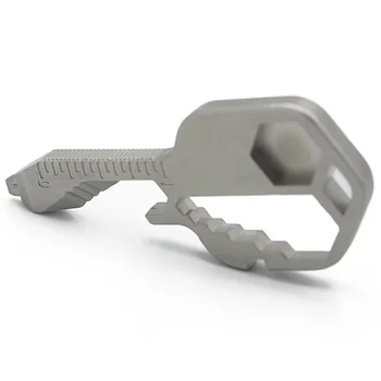 

24-In-1 Keychain Multi-Function Portable Key Tool Versatile Outdoor Mini Bottle Tool Stainless Steel Screwdriver Bottle Opener