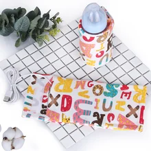 Usb зарядка инструменты Подогрев путешествия крышка Портативный Детские принадлежности подогреватель бутылки молока домашнего использования Кормление кормления изолированная сумка