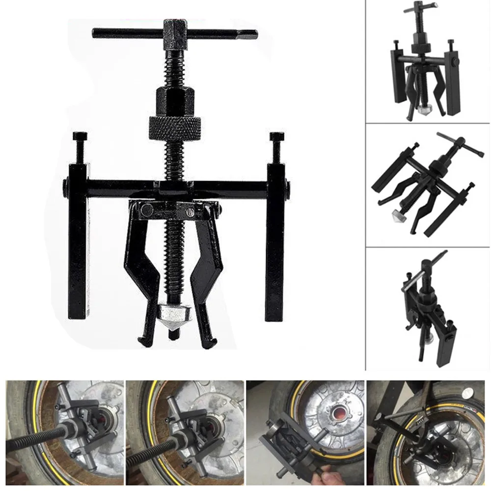 Car-Styling 3-Jaw Inner Bearing Puller Gear Extractor Heavy Duty Automotive Machine Tool Kit New