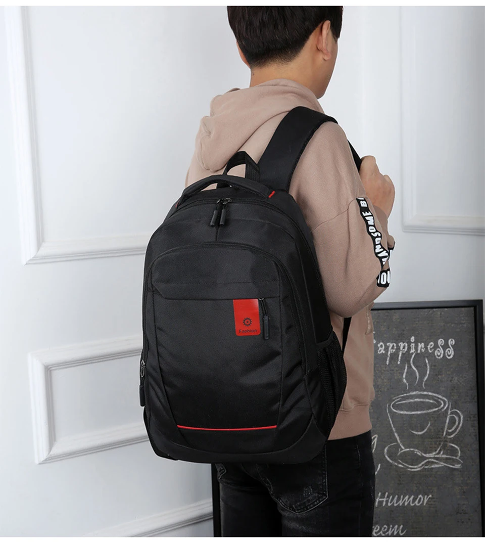 Рюкзак для ноутбука Mochila, 15,6 дюймов, рюкзак для ноутбука, школьный рюкзак для мужчин, мужской рюкзак для подростков, рюкзак для путешествий, водонепроницаемый мужской рюкзак